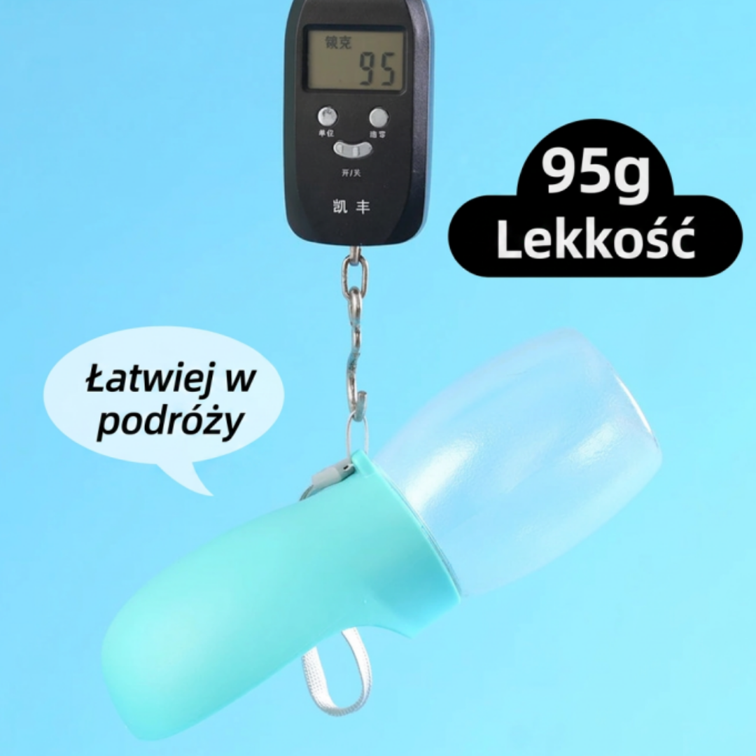 Turystyczna butelka na wodę dla psa