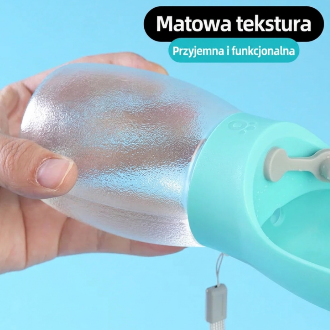 Turystyczna butelka na wodę dla psa