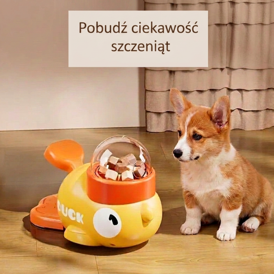 Interaktywny podajnik smakołyków dla psa