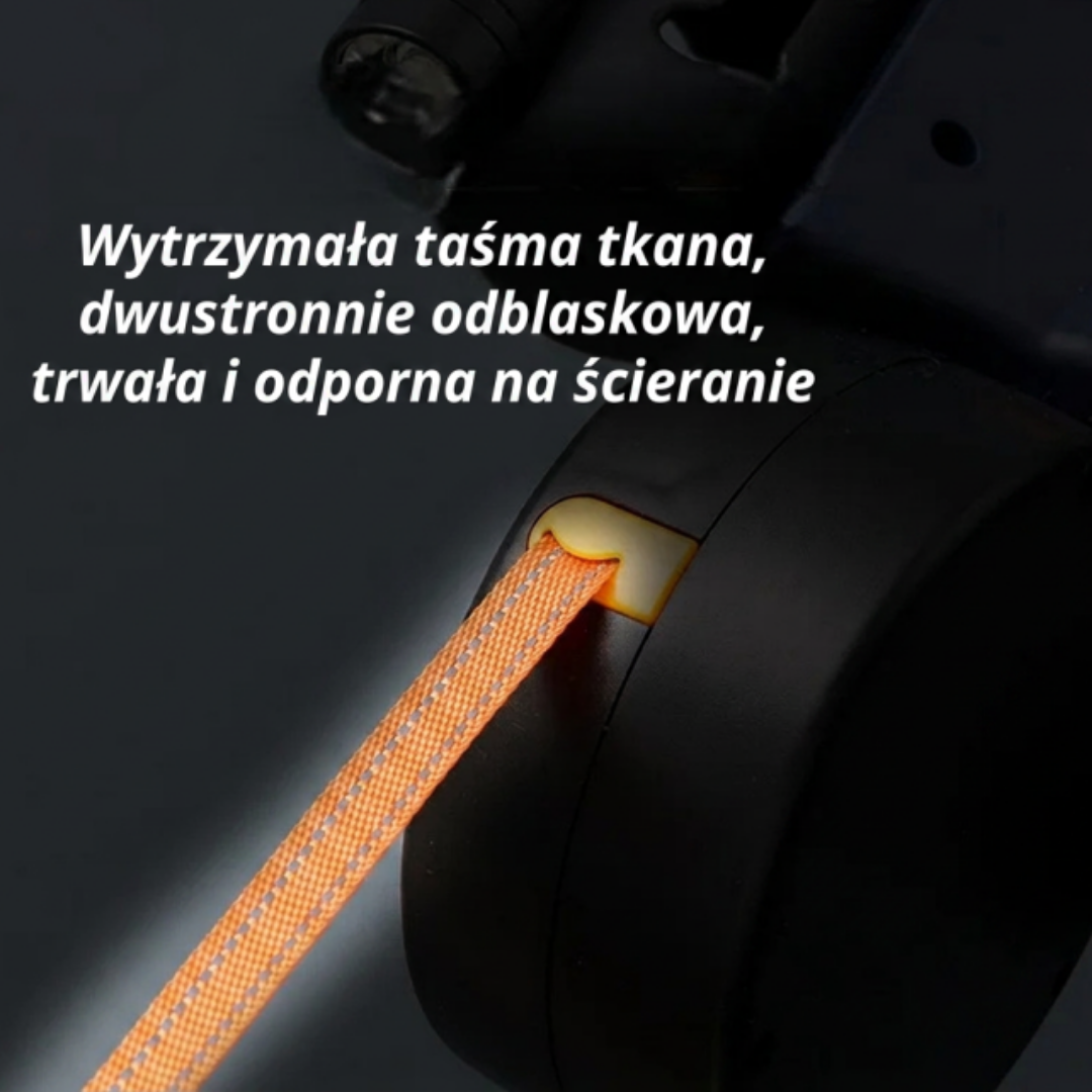 Dwugłowicowa smycz automatyczna dla psa